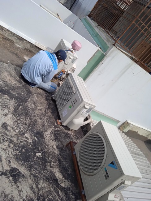 bơm ga máy lạnh tại nhà bè