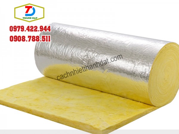 BÔNG THỦY TINH GLASSWOOL CÁCH NHIỆT, CHỐNG CHÁY 