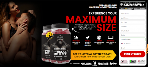 Boost Your Performance Naturally with Primal Beast Male Enhancement Gummies