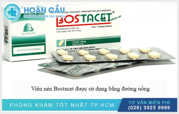 Bostacet là loại thuốc gì và lưu ý khi dùng