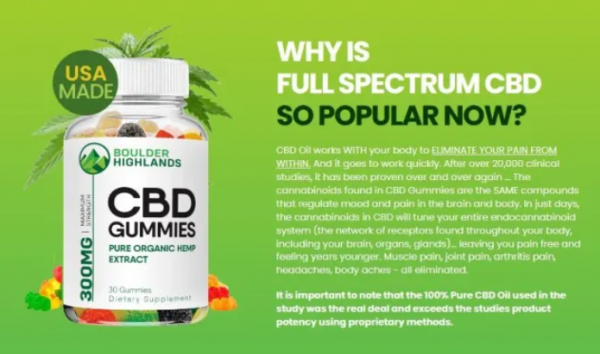 Boulder Highlands CBD Gummies Reviews (Scam or Legit) – Is It Worth Your Money?