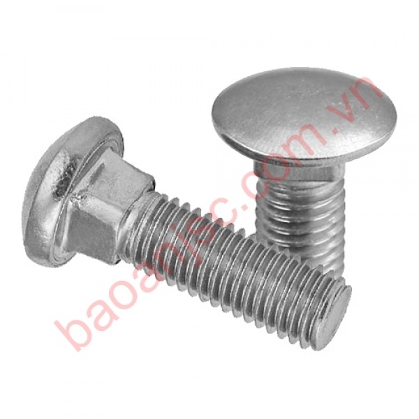 Bu lông đầu tròn cổ vuông Baa Rhsn-201 series