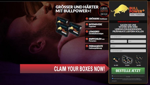 BullPower+ Plus Male Enhancement [Preis 2023] Inhaltsstoffe, Wirkungsweise & Vorteile?