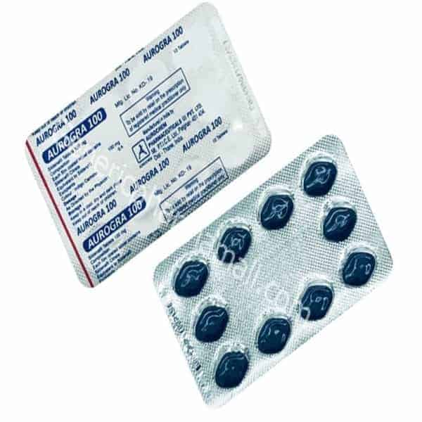 Buy Aurogra 100 | Sildenafil: Uses, Review