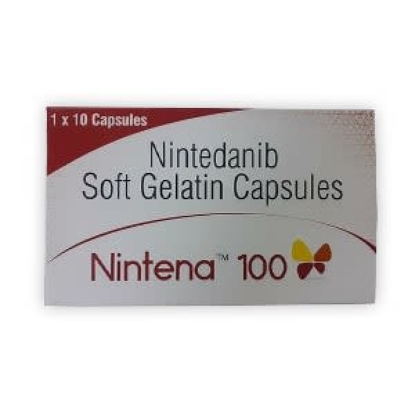 Buy Nintena 100 mg online - Sun Pharma Nintedanib Capsule