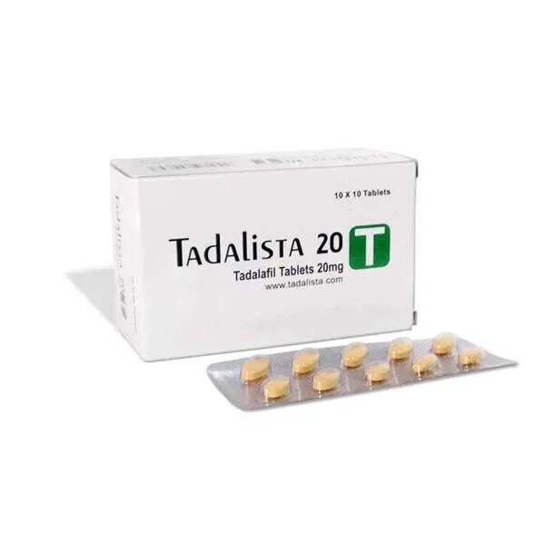 Buy Tadalista 20 mg Tablet - Uses | Best Price for online
