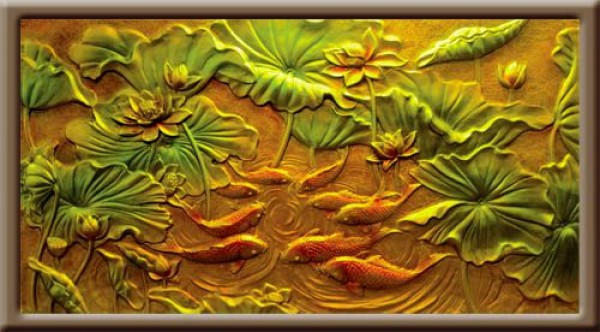 các bước thi công Tranh phu dieu xi mang