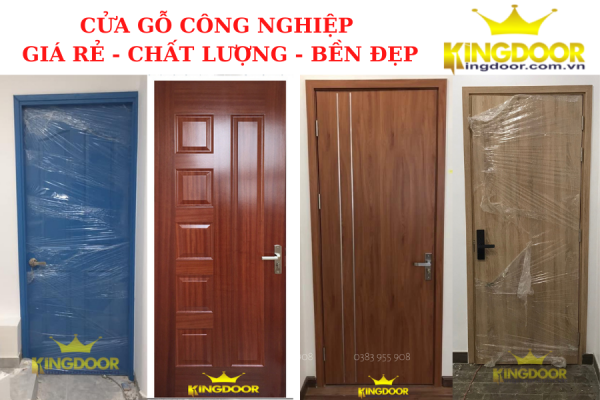 Các loại cửa gỗ công nghiệp hiện nay