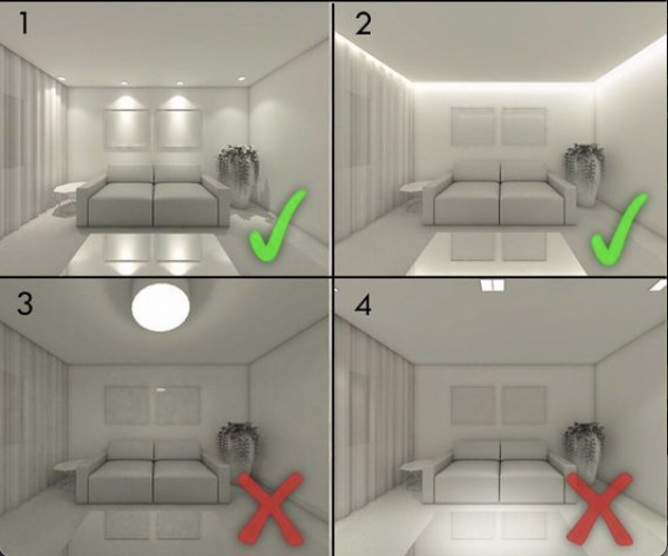 Cách bố trí đèn led phòng ngủ thông minh tiết kiệm