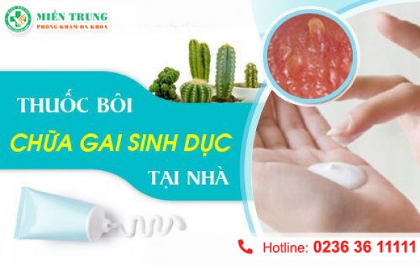 Cách điều trị gai sinh dục tại nhà hiệu quả 