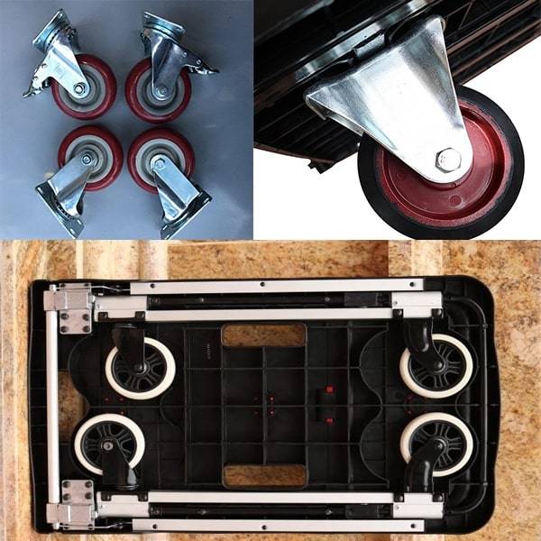 Cách lắp đặt bánh xe đẩy inox 2 tầng nhanh chóng