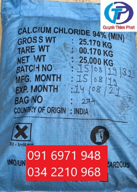 CaCl2-Canxi clorua dạng hạt Ấn Độ số lượng lớn, giá rẻ