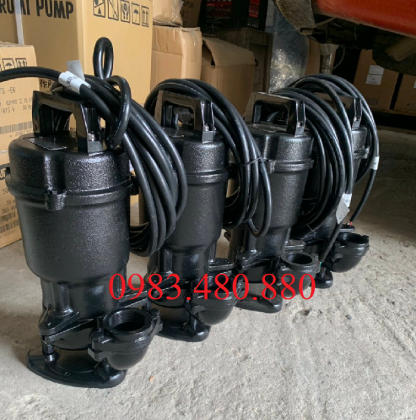 Call/Zalo: 0983.480.880 * Bán bơm chìm nước thải Tsurumi 80U23.7*