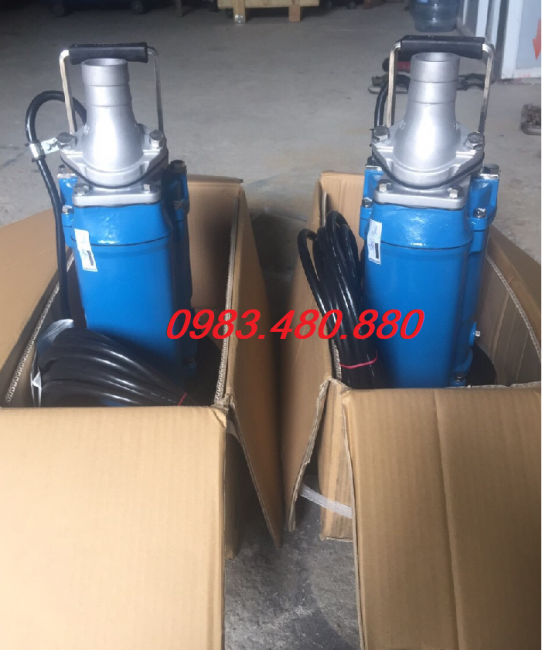 Call/Zalo: 0983.480.880*Báo giá bơm chìm hố móng Tsurumi công suất  3,7 kw*
