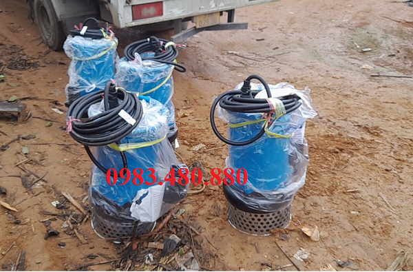 Call/Zalo: 0983.480.880 *Bơm bùn đặc cánh khuấy tsurumi NKZ3-D6, 5.5kw*