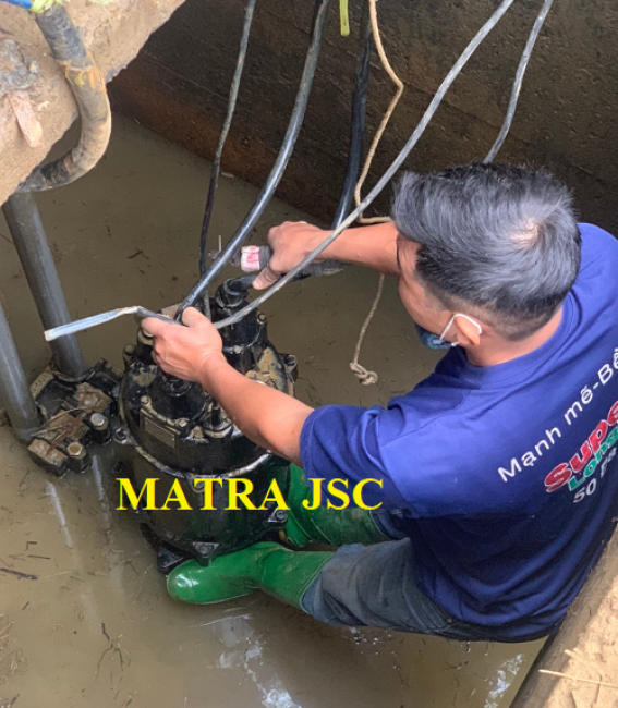 Call/Zalo: 0983.480.880- Máy bơm chìm nước thải Tsurumi 150B411, công suất 11kw
