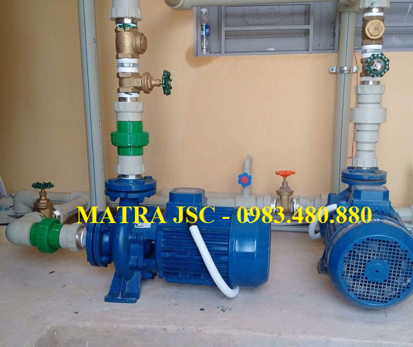 Call/Zalo: 0983480880 *Máy bơm trục ngang Matra CM80-160C, 15kw*