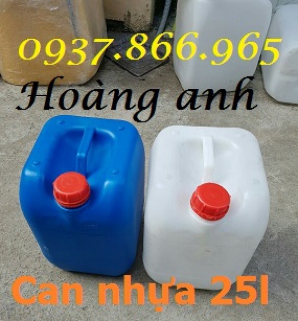 Can nhựa 25l sỉ toàn quốc, can nhựa đựng hóa chất, can nhựa hóa chất số lượng lớn, can nhựa vuông