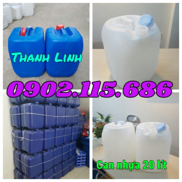 Can nhựa, can nhựa HDPE nguyên sinh, 