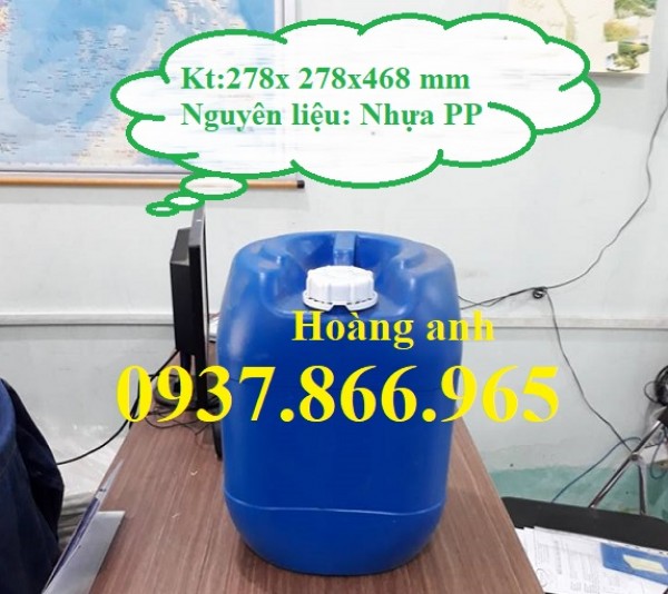 Can nhựa đựng chất nhuộm, can nhựa giá rẻ, can nhựa háo chất mua ở đâu, can nhựa 20l