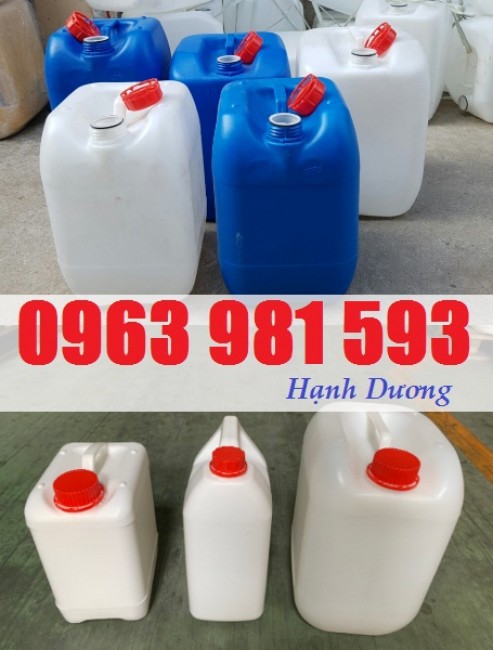 Can nhựa HDPE nguyên sinh