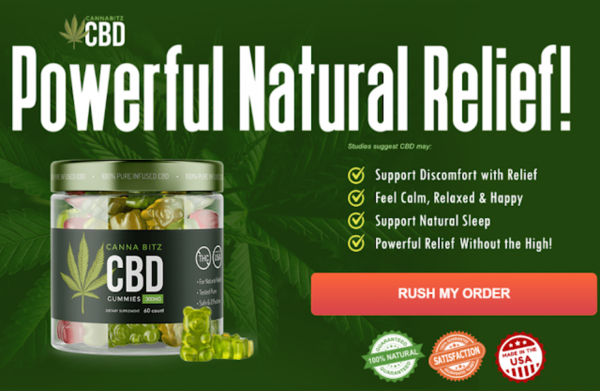 Cannabitz CBD Gummies Canada & USA For Pain Relief - Cost Canada & USA