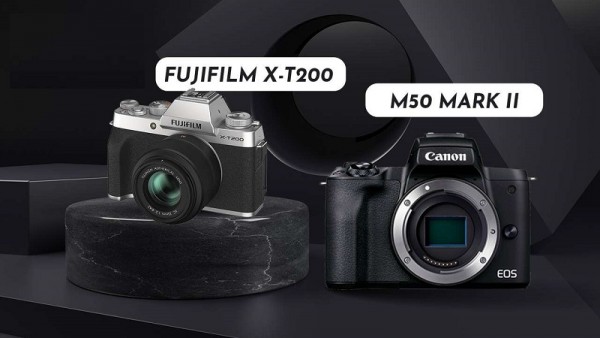 Canon EOS M50 Mark II vs Fujifilm X-T200: Chúng khác nhau như thế nào?