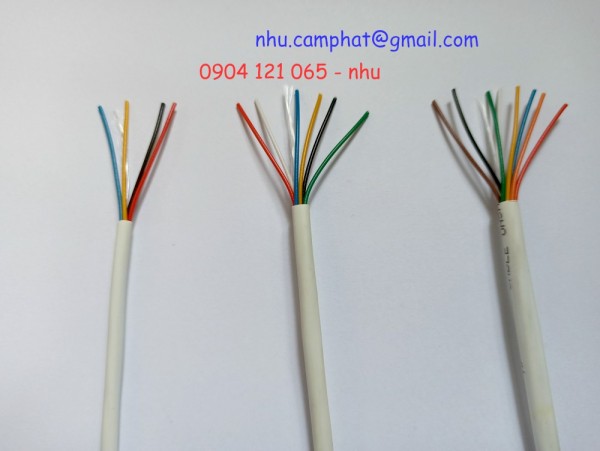 Cáp báo cháy 6 x 0.22mm2 Altek Kabel. Tiêu chuẩn CE.