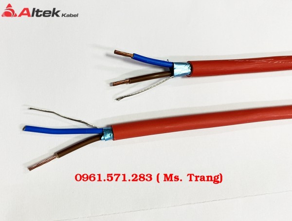 Cáp chống cháy, báo cháy 2x1.5 FR- Altek Kabel