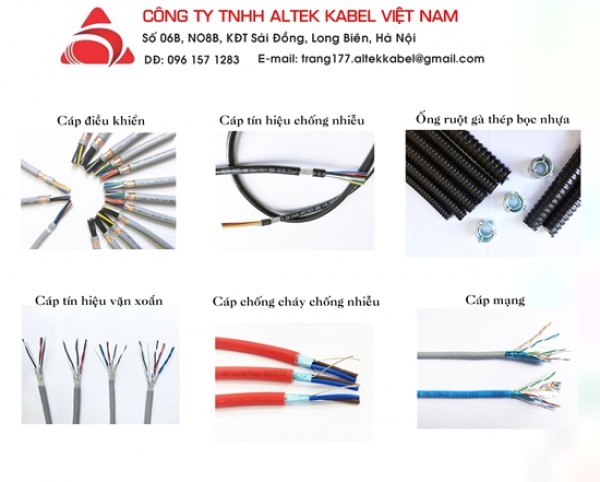 Cáp chống cháy, cáp chậm cháy, cáp báo cháy nhập khẩu Châu Âu