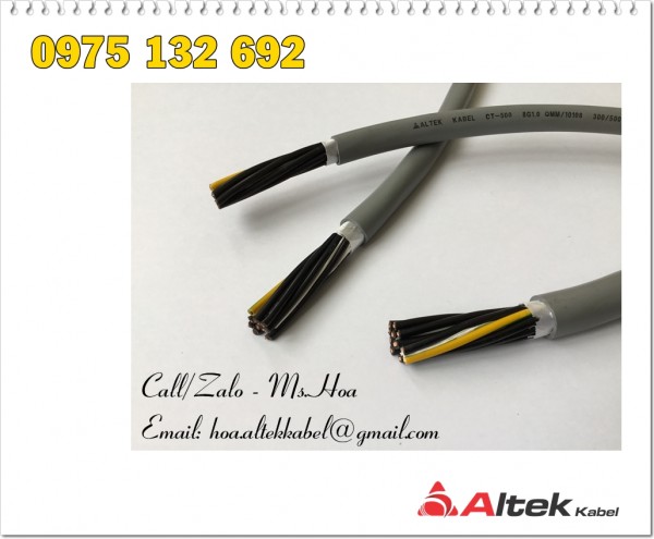 Cáp điều khiển 20x0.5 (CT-10520 và SH-10520) Altek Kabel