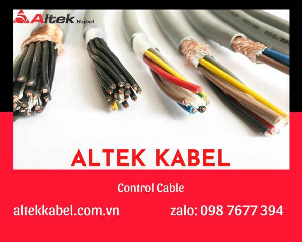 cáp điều khiển 2x1.5 thương hiệu altek kabel