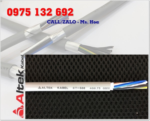 Cáp điều khiển 4x1.5 Altek Kabel SH-10154 4G 1.5QMM chống nhiễu