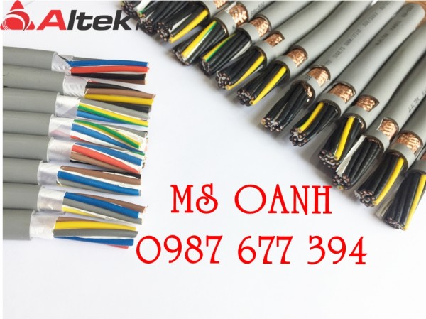 Cáp điều khiển altek kabel 10x0.5mm2, 10x0.75mm2, 10x1.0mm2, 10x1.5mm2