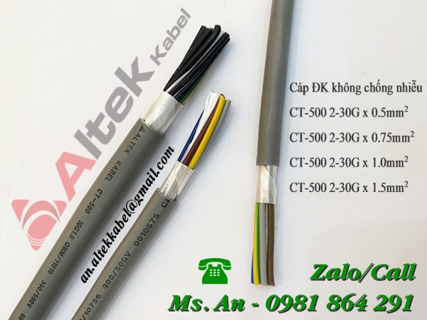 Cáp điều khiển cáp tín hiệu chống nhiễu giá tốt