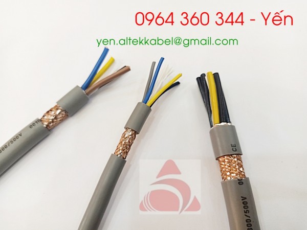 Cáp điều khiển chống nhiễu Altek Kabel hàng sẵn kho