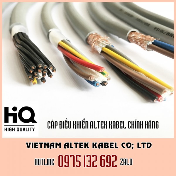 Cáp điều khiển CU/PVC/PVC 20 lõi 20x0.75 Altek Kabel