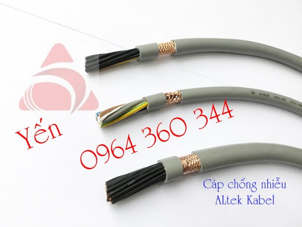 Cáp điều khiển nhập khẩu Altek Kabel có lưới chống nhiễu