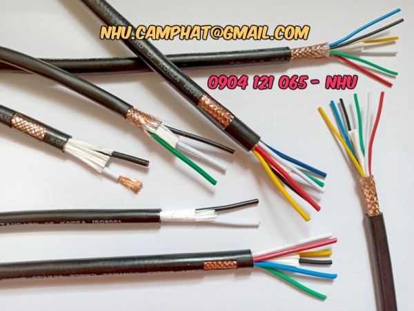 Cáp điều khiển Sangjin. Sangjin cable RVV / RVVP