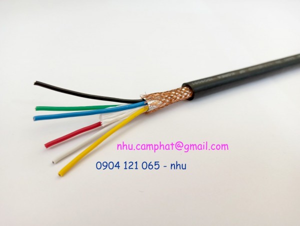 Cáp điều khiển Sangjin và Altek Kabel. Tiết diện 0.5mm2