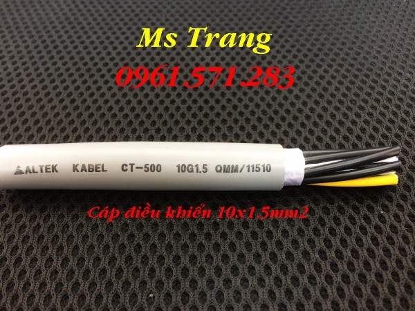 Cáp điều khiển tín hiệu 10 lõi giá hạt rẻ