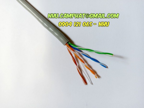 Cáp mạng UTP / FTP. Cáp tín hiệu chống nhiễu 0.22mm2