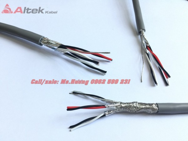 Cáp Tín Hiệu vặn xoắn chống nhiễu Altekkabel 