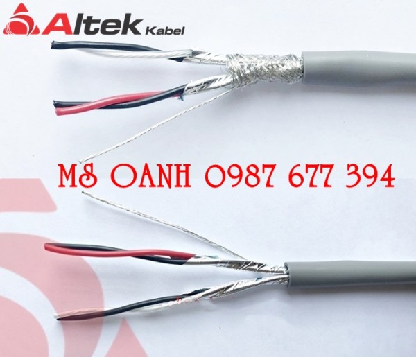 Cáp tín hiệu xoắn 2 Pair 18AWG - Cáp điều khiển 3 Pair 18AWG 