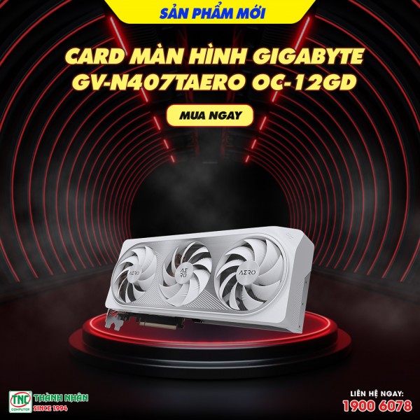 Card màn hình Gigabyte GV-N407TAERO OC-12GD