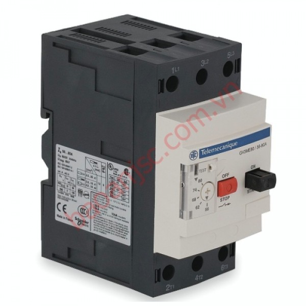 CB bảo vệ động cơ schneider gv3me80