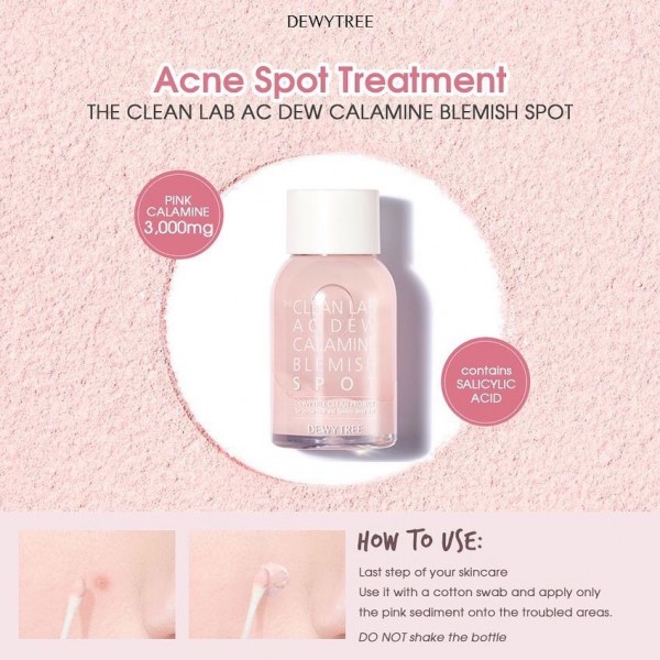 Chấm Mụn DewyTree The Clean Lab AC DEW Calamine Blemish Spot 20ml