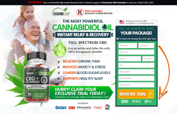 CharmLeaf CBD Gummies Reviews- Check Price, Benefits & Customer Feedback 2023