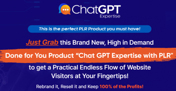 ChatGPT Expertise PLR OTO 2023: Full 5 OTO Details + 3,000 Bonuses + Demo