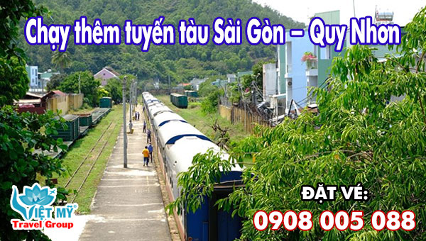 Chạy thêm tuyến tàu Sài Gòn – Quy Nhơn từ tháng 5/2023